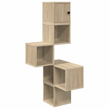 Wandhoekplank Sonoma Eiken 48 x 48 x 120 cm Bewerkt hout
