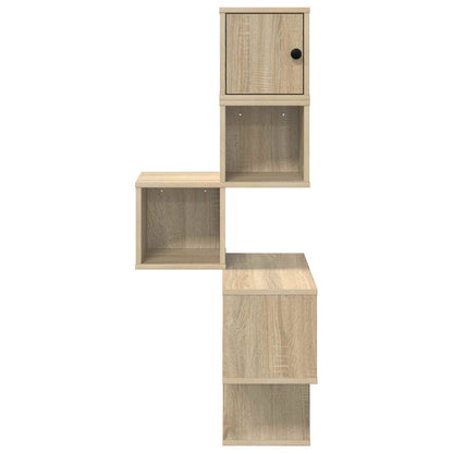 Wandhoekplank Sonoma Eiken 48 x 48 x 120 cm Bewerkt hout