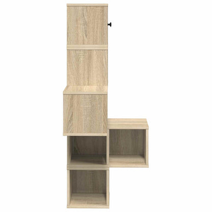 Wandhoekplank Sonoma Eiken 48 x 48 x 120 cm Bewerkt hout