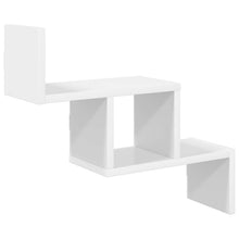 Wandplank Wit 48 x 15 x 42 cm Bewerkt hout