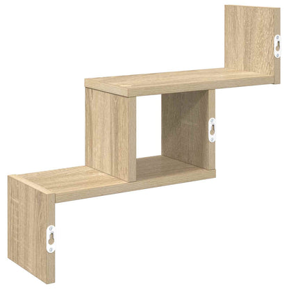 Wandplank Sonoma Eiken 48 x 15 x 42 cm Bewerkt hout