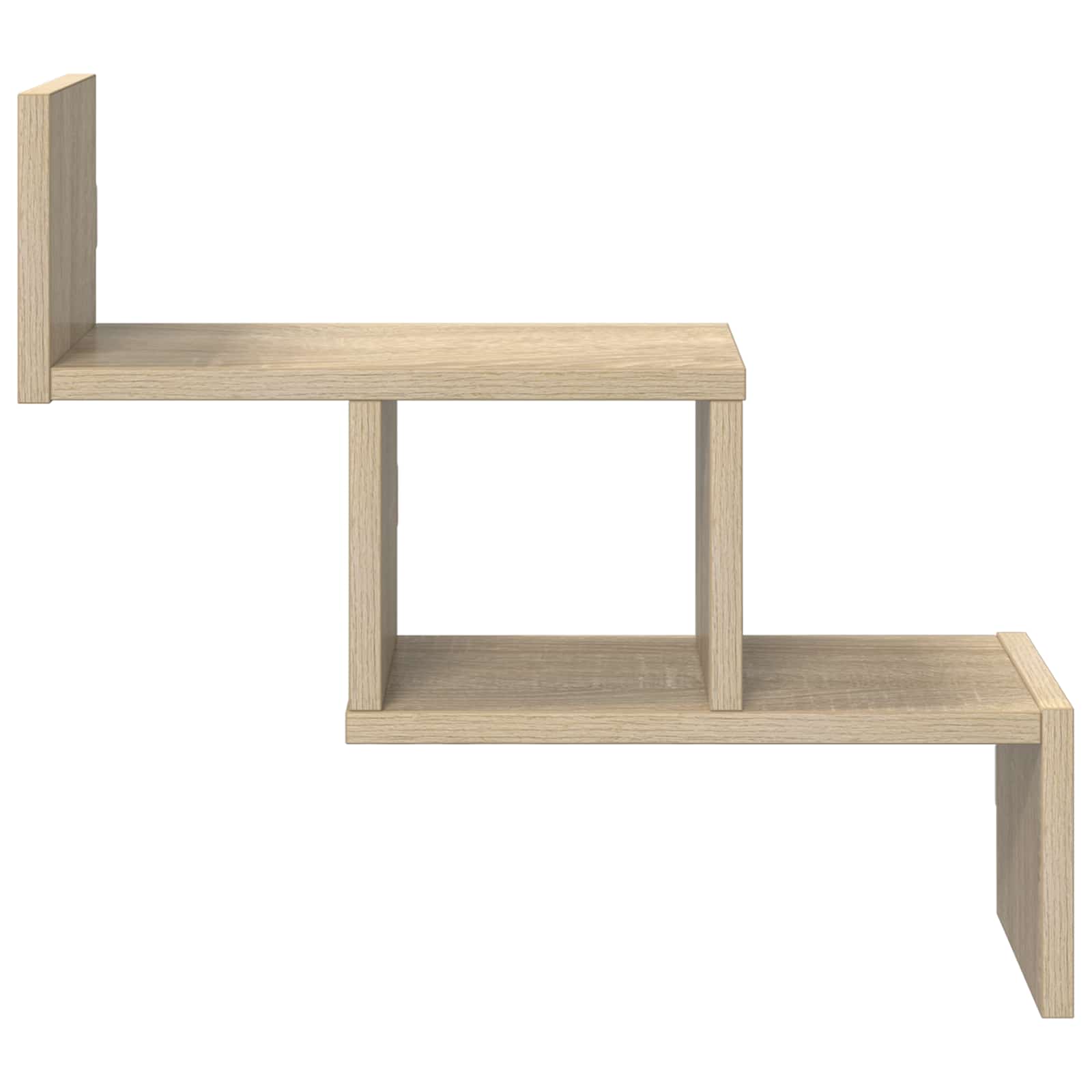Wandplank Sonoma Eiken 48 x 15 x 42 cm Bewerkt hout