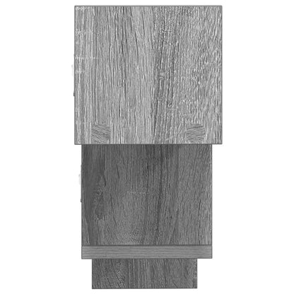 Wandplank Grijs Sonoma 48 x 15 x 42 cm Bewerkt hout