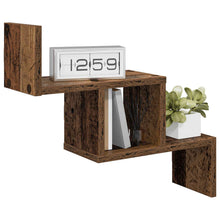 Wandplank Oud hout 48 x 15 x 42 cm Bewerkt hout