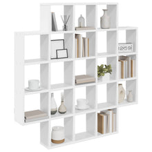 Wandplank Wit 100 x 13 x 100 cm Bewerkt hout