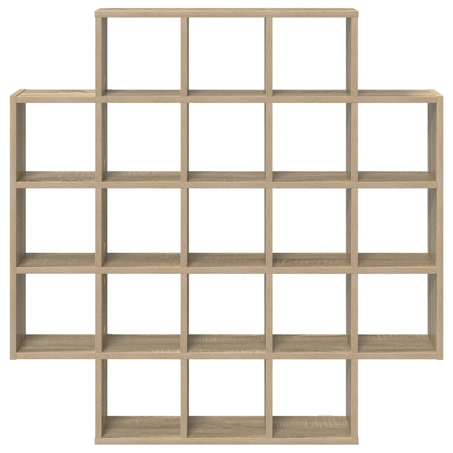 Wandplank Sonoma Eiken 100 x 13 x 100 cm Bewerkt hout