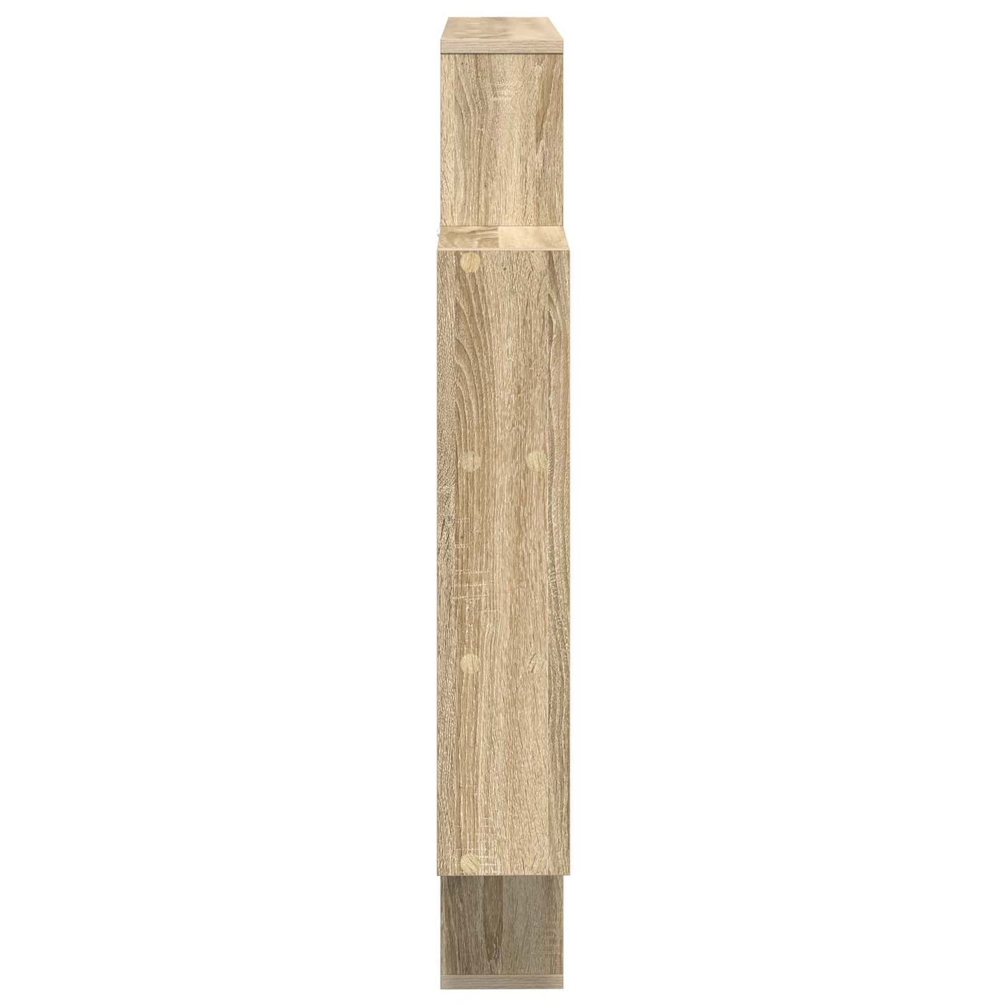 Wandplank Sonoma Eiken 100 x 13 x 100 cm Bewerkt hout