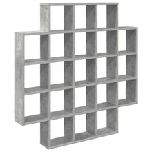Wandplank Betongrijs 100 x 13 x 100 cm Bewerkt hout