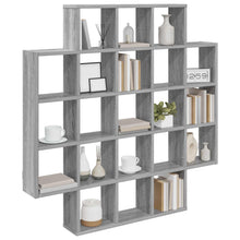 Wandplank Grijs Sonoma 100 x 13 x 100 cm Bewerkt hout
