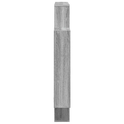 Wandplank Grijs Sonoma 100 x 13 x 100 cm Bewerkt hout