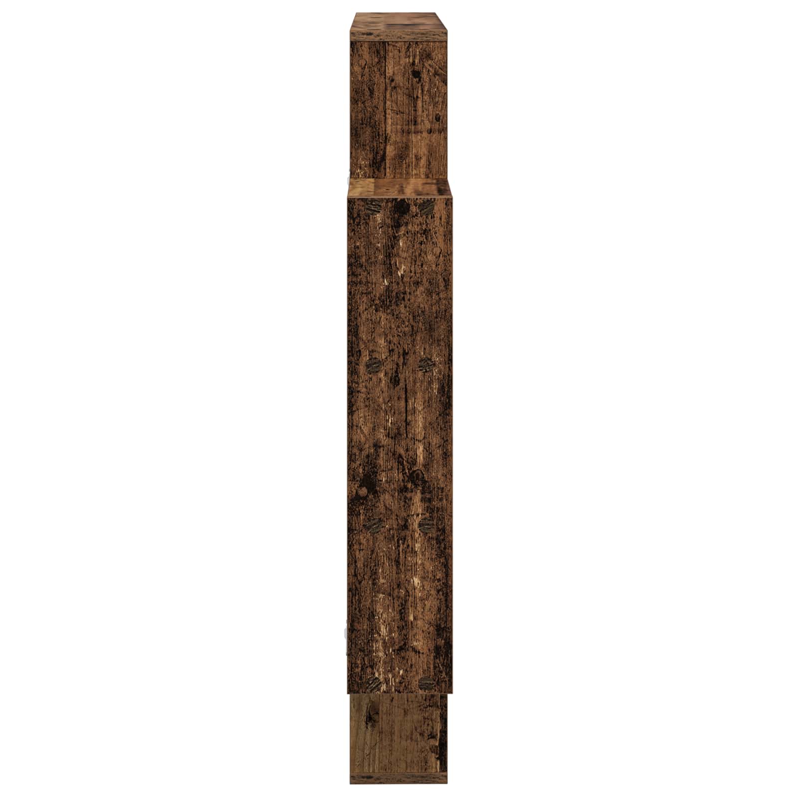 Wandplank Oud hout 100 x 13 x 100 cm Bewerkt hout