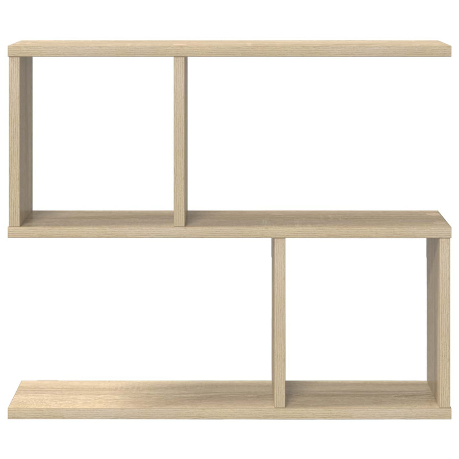 Wandplank Sonoma Eiken 60 x 12 x 50,5 cm Bewerkt hout