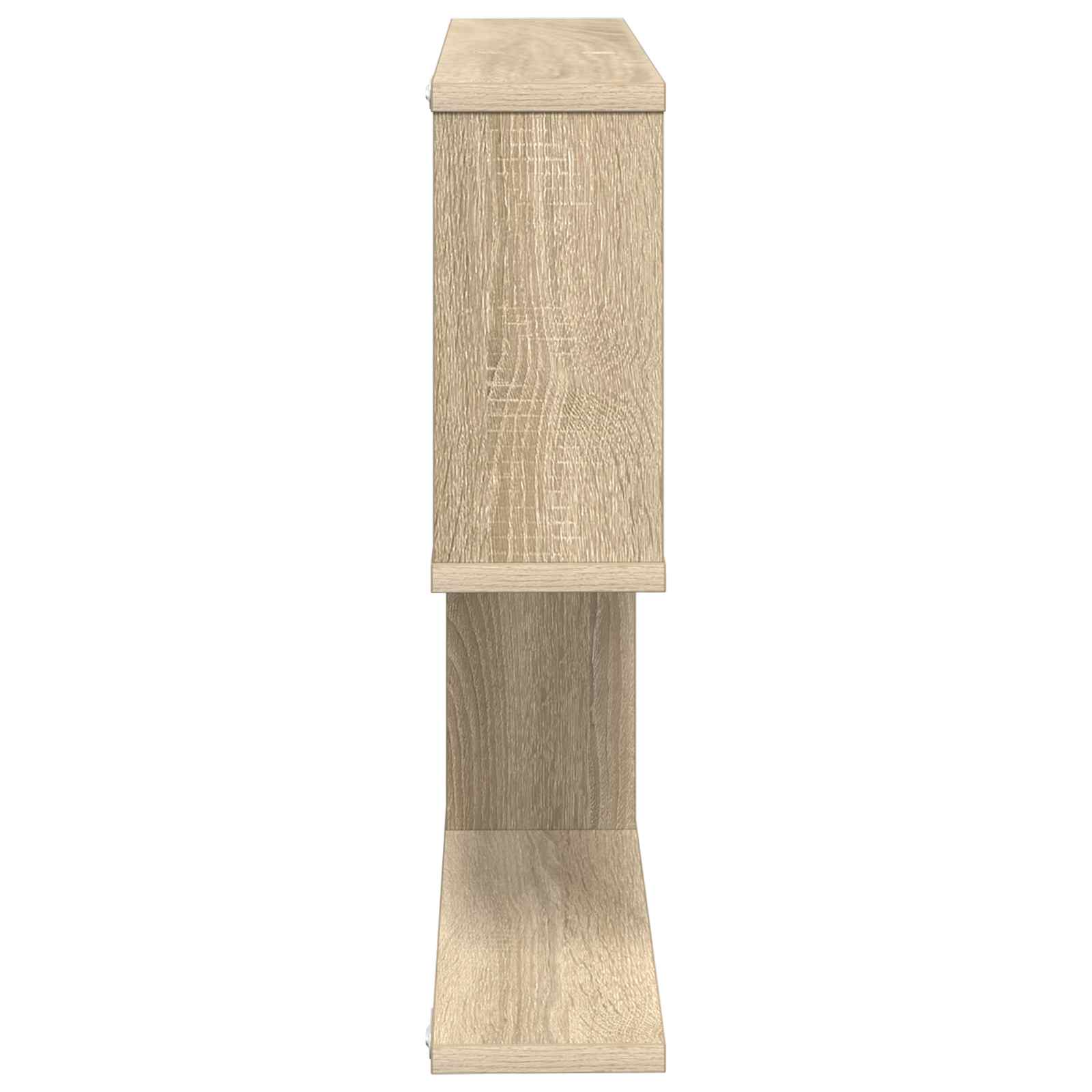 Wandplank Sonoma Eiken 60 x 12 x 50,5 cm Bewerkt hout