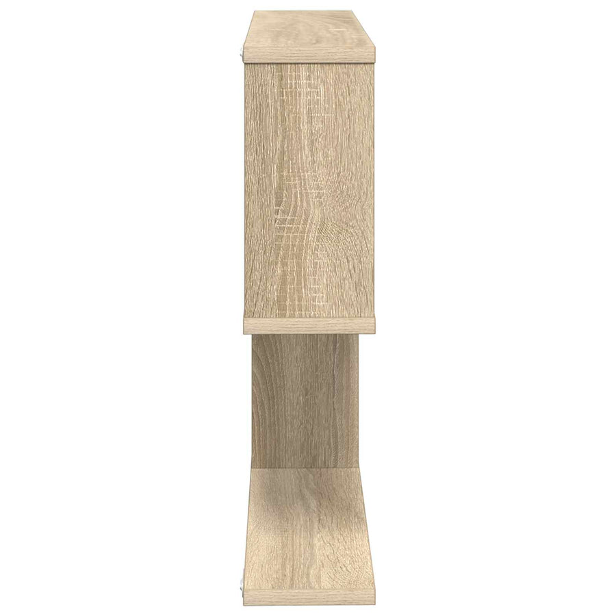 Wandplank Sonoma Eiken 60 x 12 x 50,5 cm Bewerkt hout
