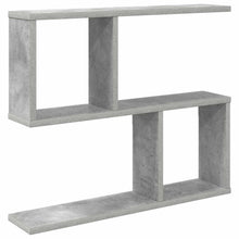 Wandplank Betongrijs 60 x 12 x 50,5 cm Bewerkt hout