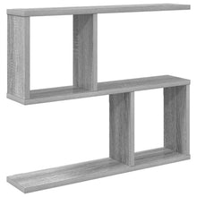 Wandplank Grijs Sonoma 60 x 12 x 50,5 cm Bewerkt hout