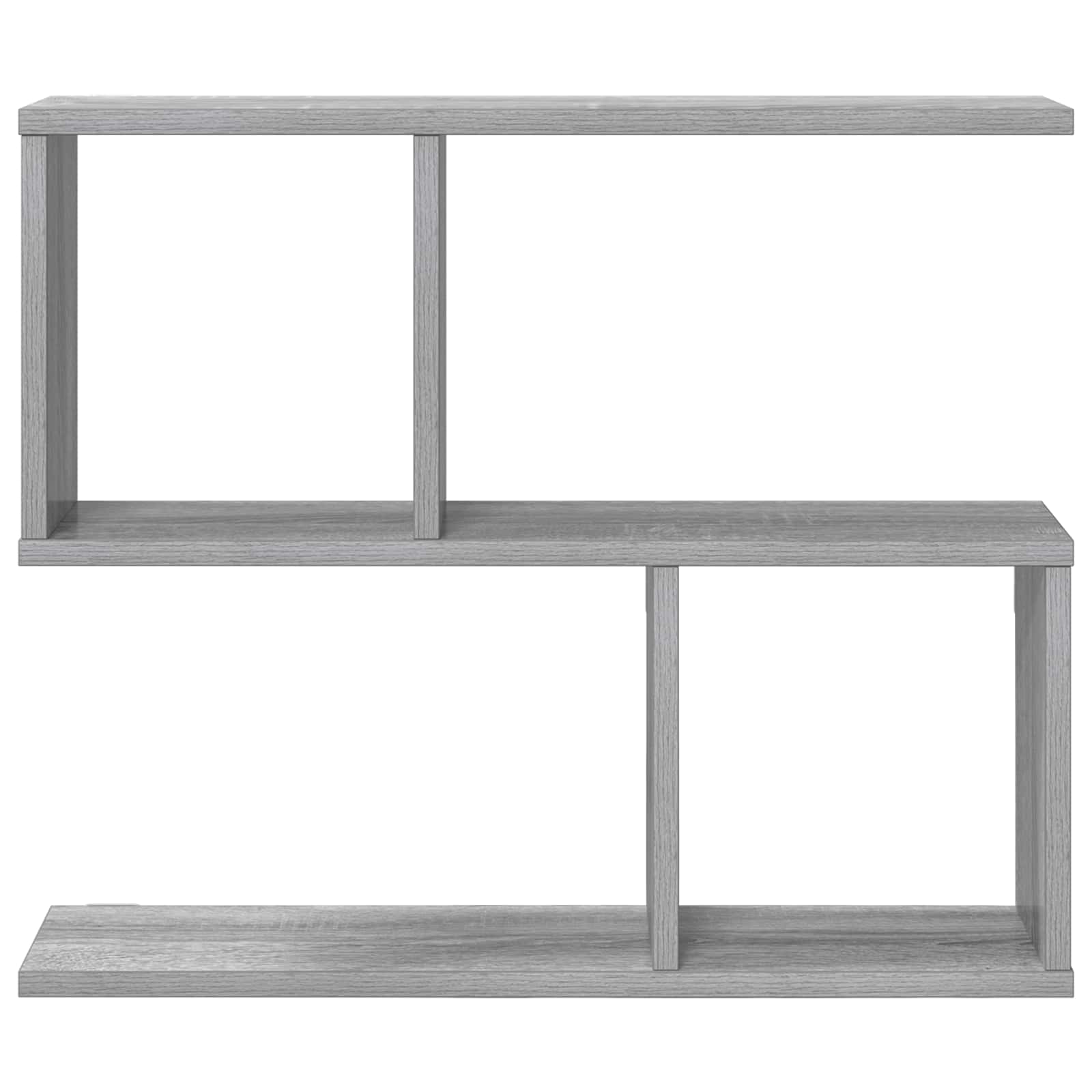 Wandplank Grijs Sonoma 60 x 12 x 50,5 cm Bewerkt hout