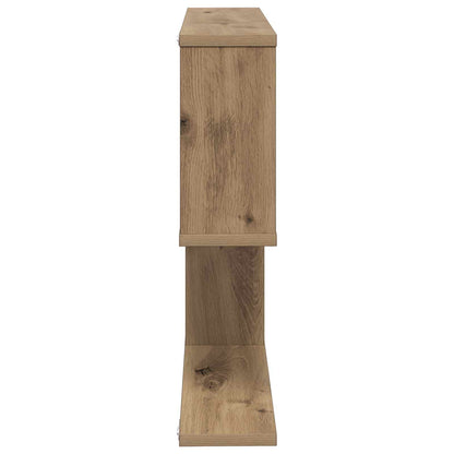 Wandplank Artisanaal eiken 60 x 12 x 50,5 cm Bewerkt hout