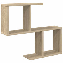 Wandplank Sonoma Eiken 60 x 12 x 50,5 cm Bewerkt hout