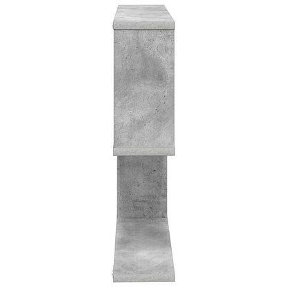 Wandplank Betongrijs 60 x 12 x 50,5 cm Bewerkt hout