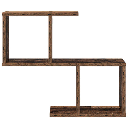 Wandplank Oud hout 60 x 12 x 50,5 cm Bewerkt hout