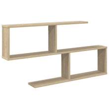 Wandplank Sonoma Eiken 100 x 12 x 50,5 cm Bewerkt hout