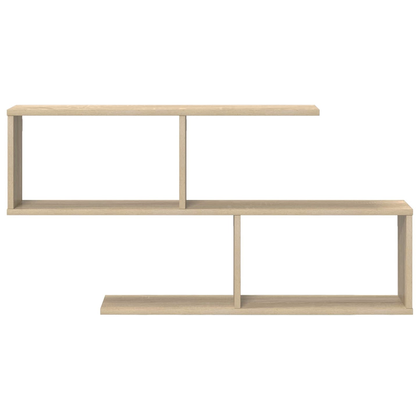 Wandplank Sonoma Eiken 100 x 12 x 50,5 cm Bewerkt hout