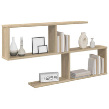 Wandplank Sonoma Eiken 100 x 12 x 50,5 cm Bewerkt hout