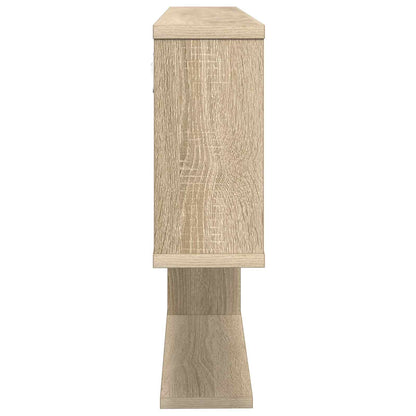 Wandplank Sonoma Eiken 100 x 12 x 50,5 cm Bewerkt hout
