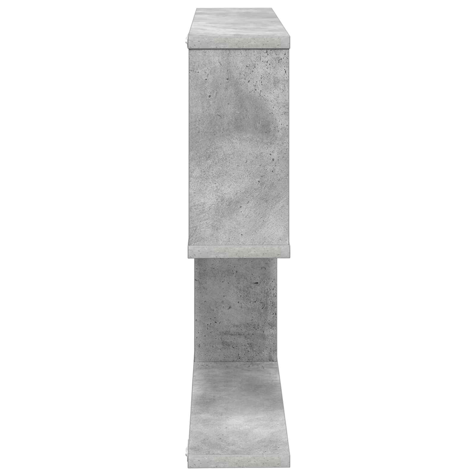 Wandplank Betongrijs 100 x 12 x 50,5 cm Bewerkt hout