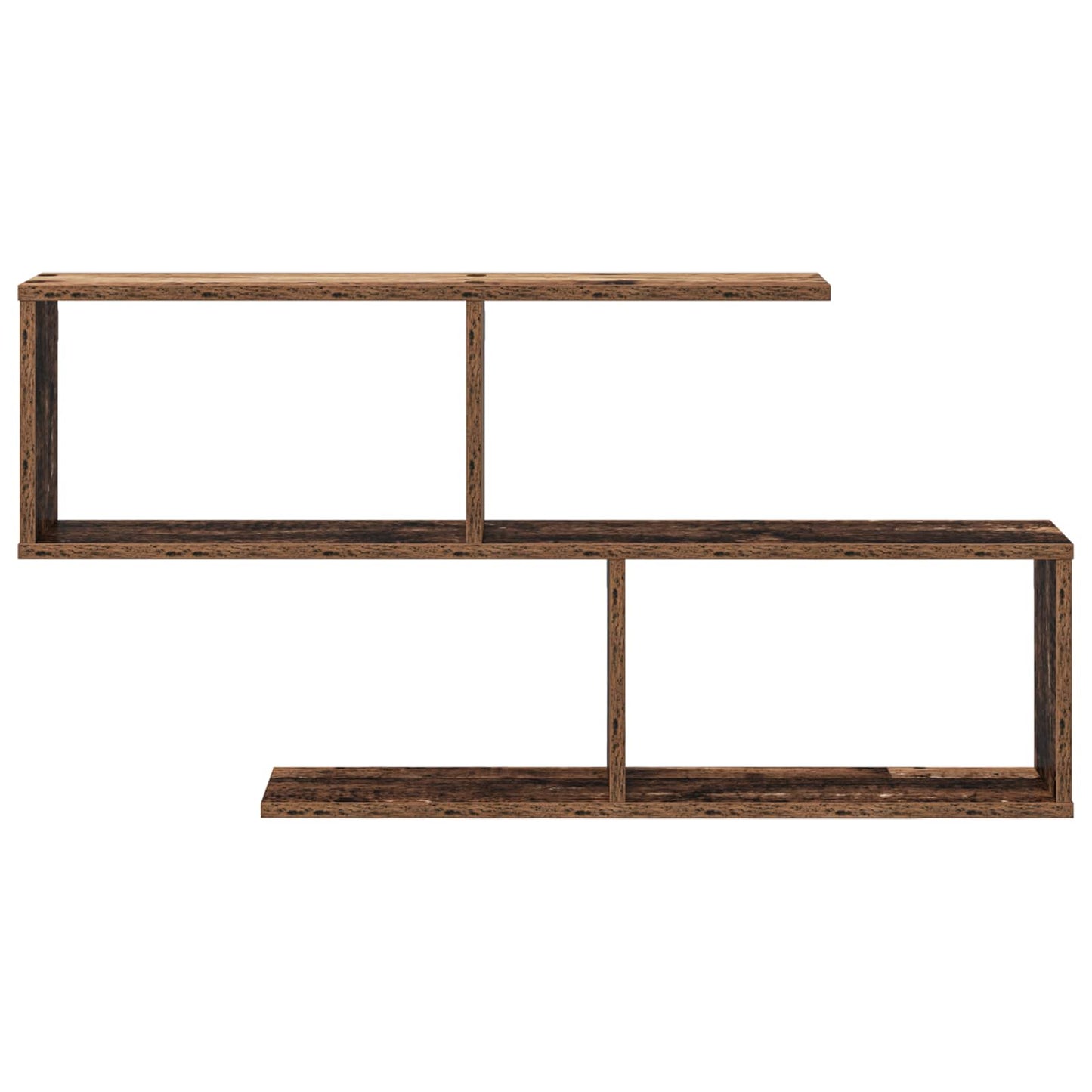 Wandplank Oud hout 100 x 12 x 50,5 cm Bewerkt hout