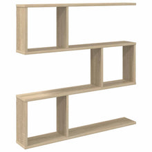 Wandplank Sonoma Eiken 80 x 12 x 79,5 cm Bewerkt hout