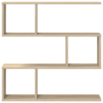 Wandplank Sonoma Eiken 80 x 12 x 79,5 cm Bewerkt hout