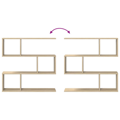 Wandplank Sonoma Eiken 80 x 12 x 79,5 cm Bewerkt hout