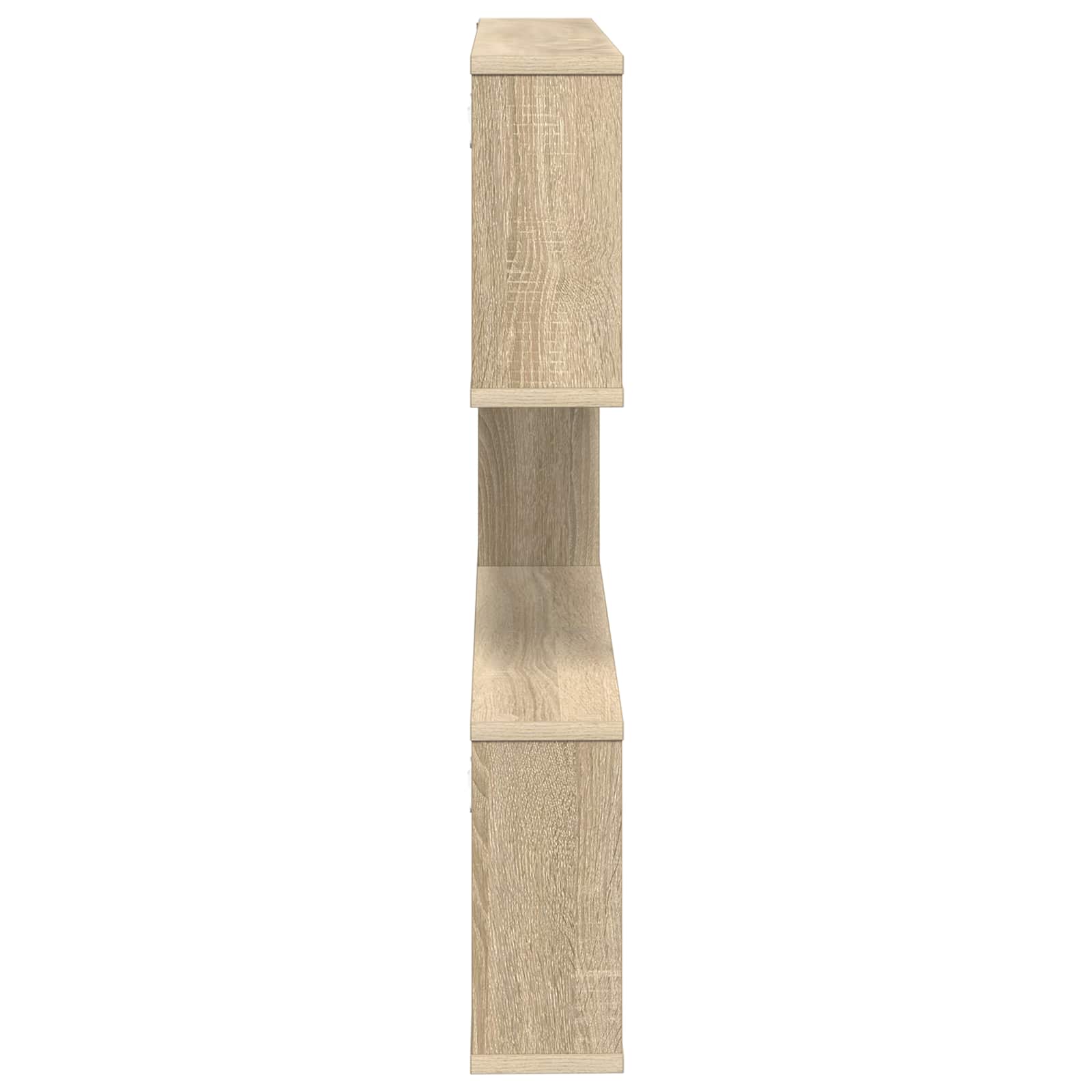 Wandplank Sonoma Eiken 80 x 12 x 79,5 cm Bewerkt hout
