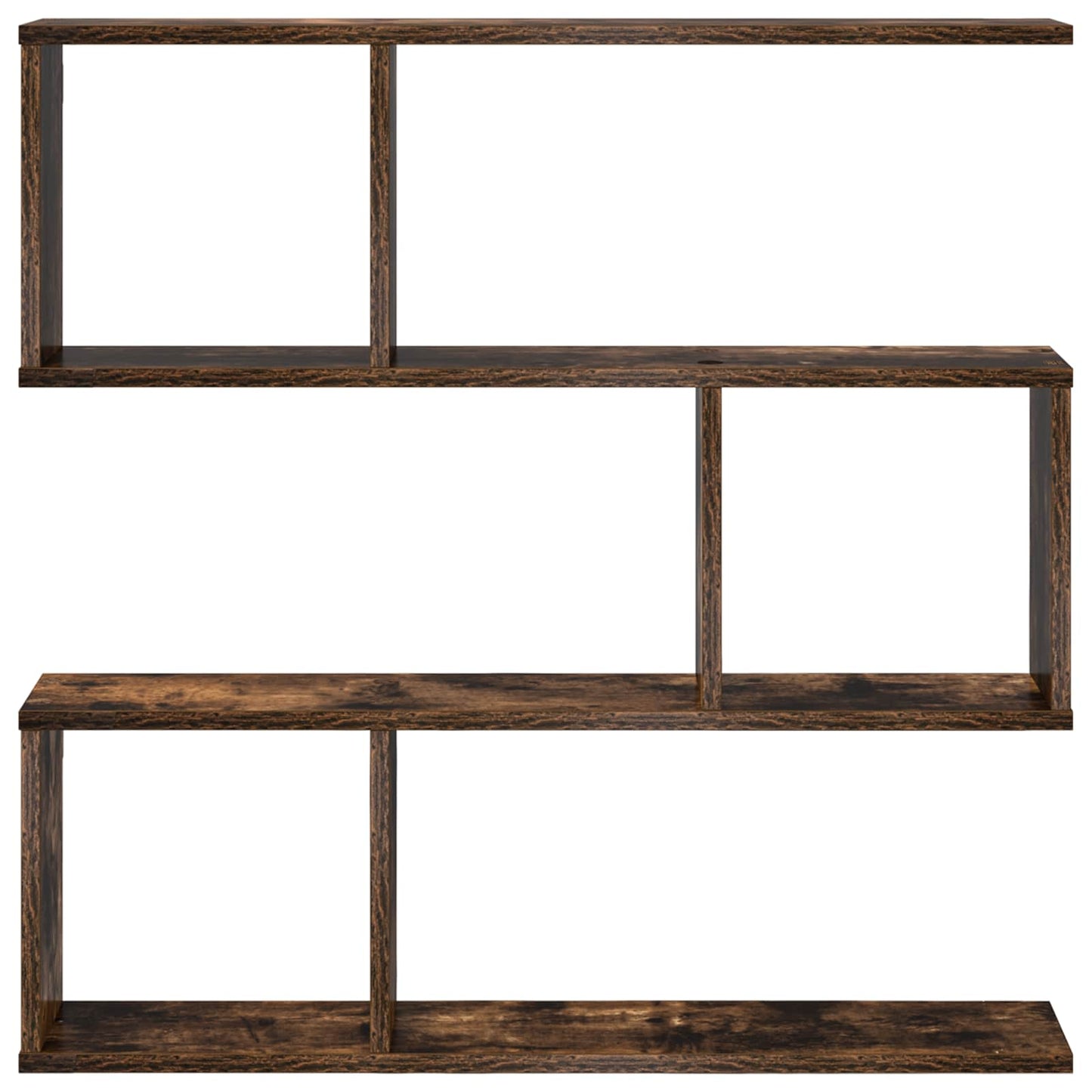 Wandplank Gerookt eiken 80 x 12 x 79,5 cm Bewerkt hout