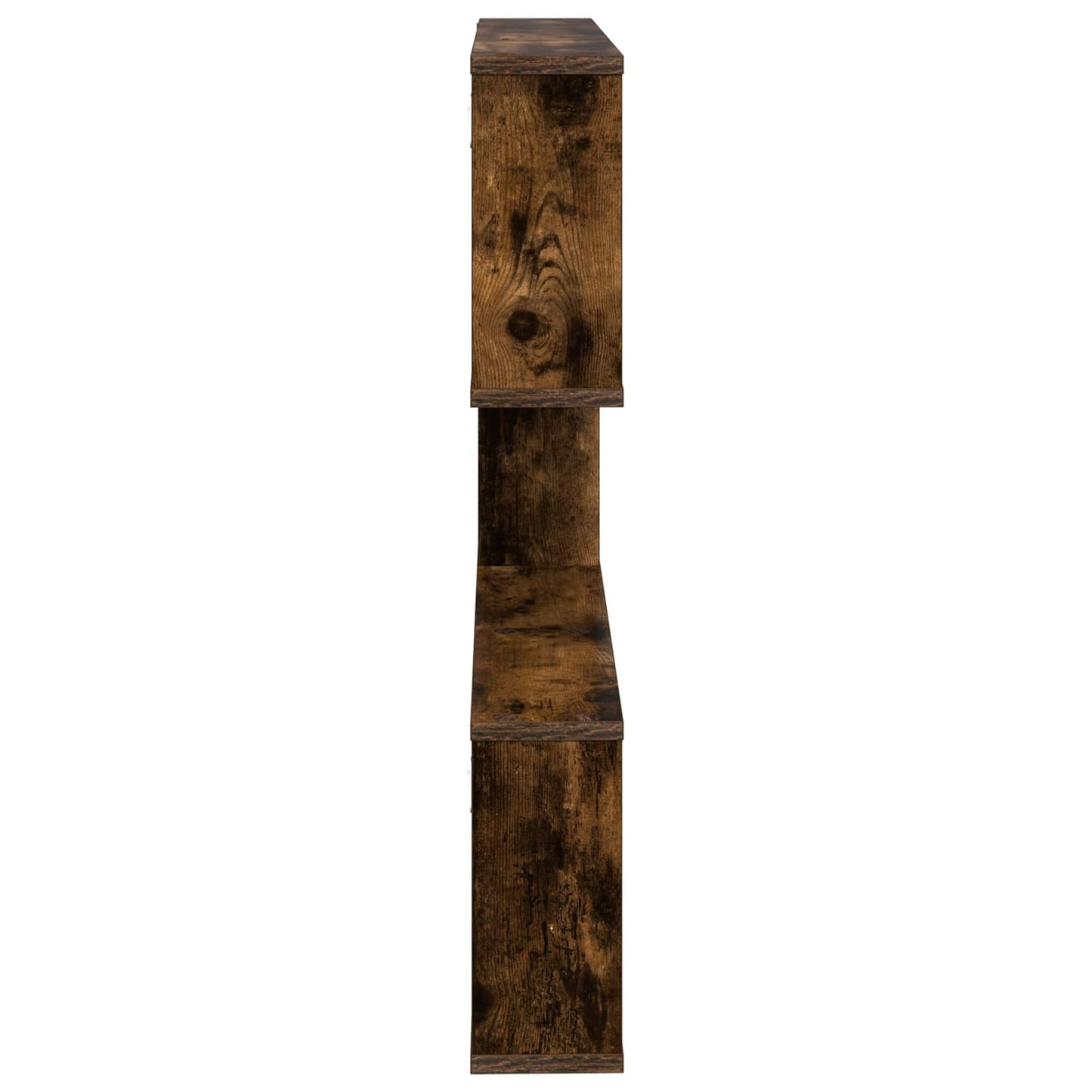 Wandplank Gerookt eiken 80 x 12 x 79,5 cm Bewerkt hout