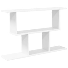 Wandplank Wit 80 x 15 x 50,5 cm Bewerkt hout