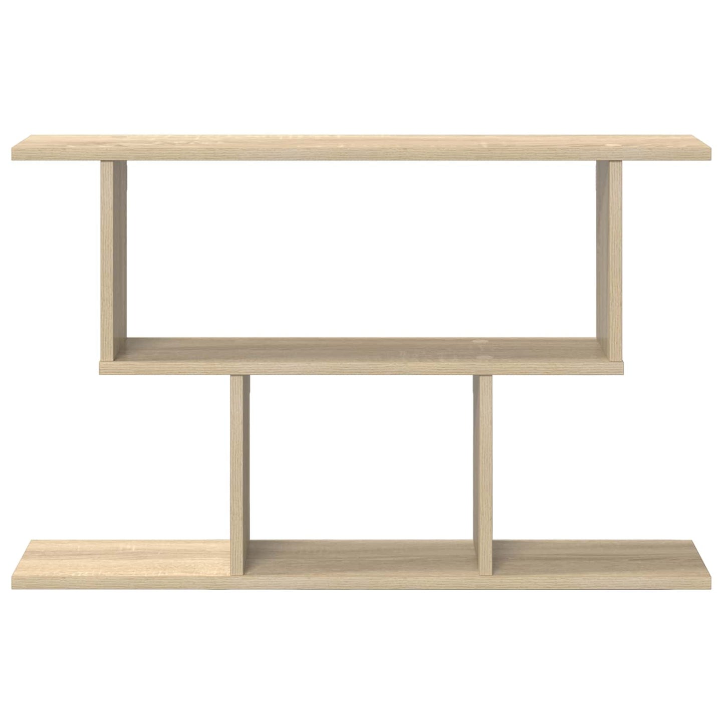 Wandplank Sonoma Eiken 80 x 15 x 50,5 cm Bewerkt hout