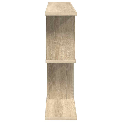 Wandplank Sonoma Eiken 80 x 15 x 50,5 cm Bewerkt hout