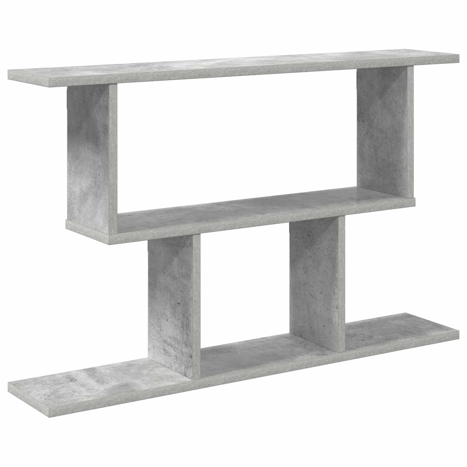 Wandplank Betongrijs 80 x 15 x 50,5 cm Bewerkt hout