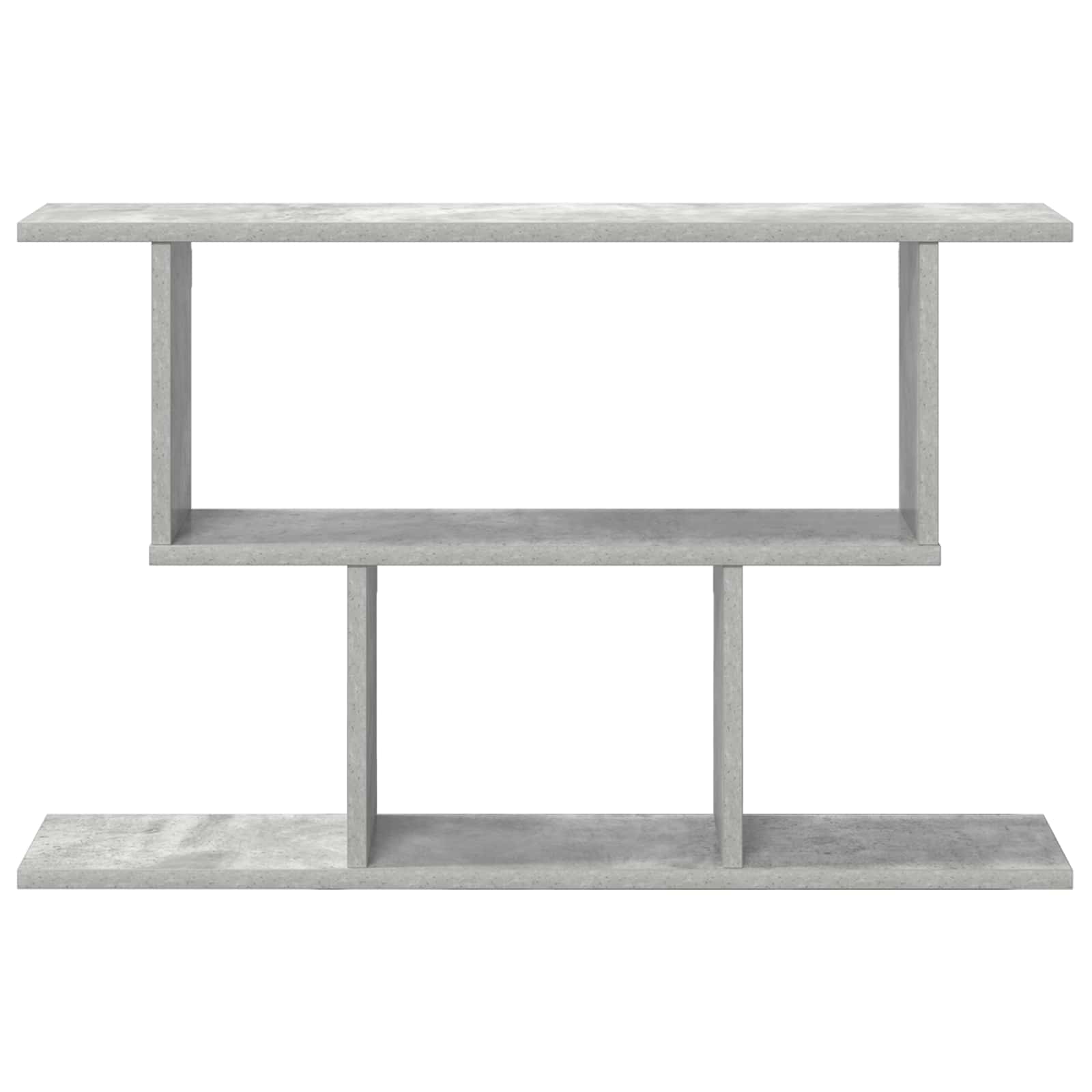 Wandplank Betongrijs 80 x 15 x 50,5 cm Bewerkt hout