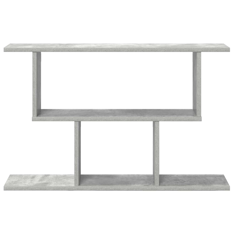 Wandplank Betongrijs 80 x 15 x 50,5 cm Bewerkt hout