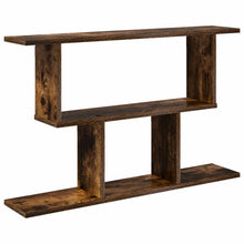 Wandplank Gerookt eiken 80 x 15 x 50,5 cm Bewerkt hout