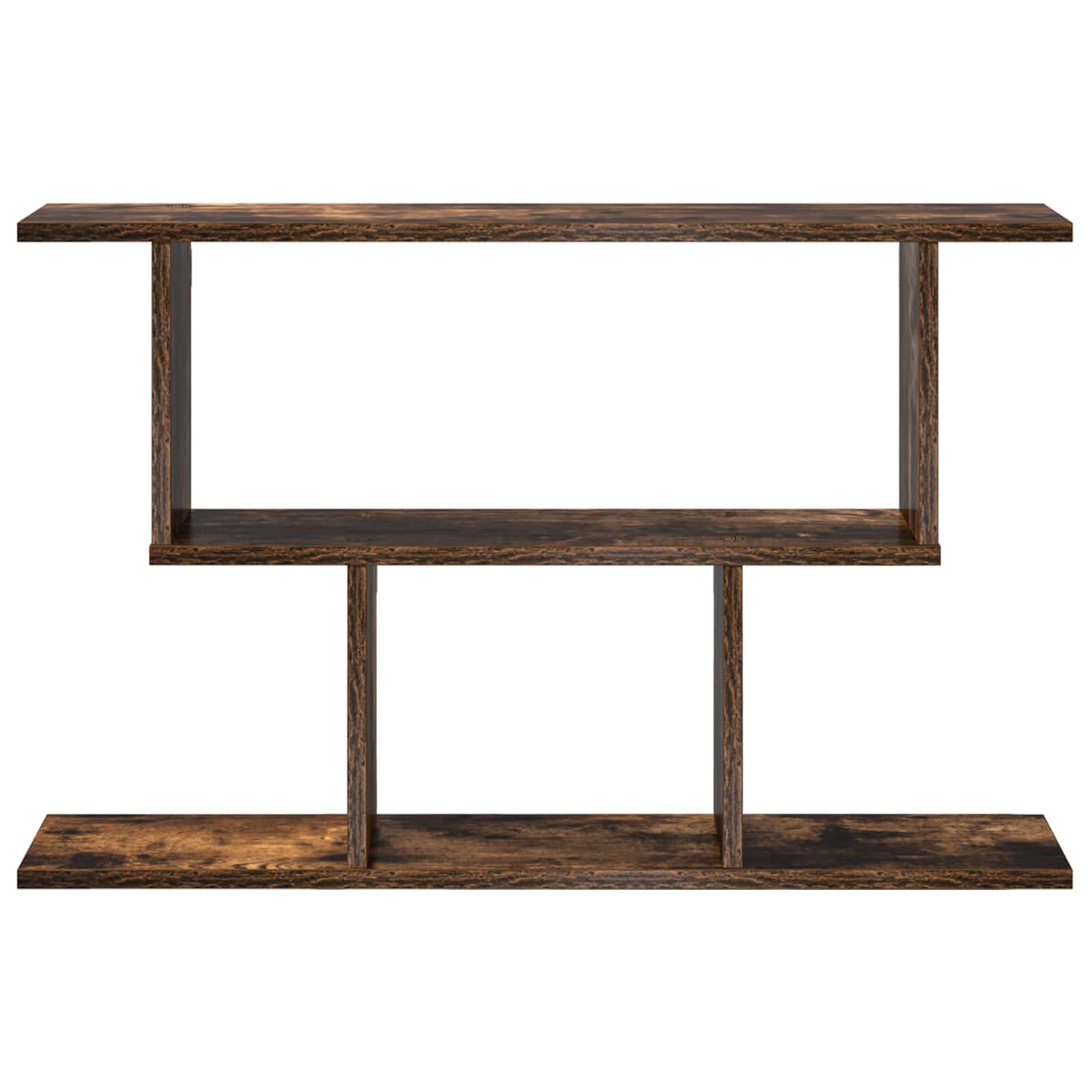 Wandplank Gerookt eiken 80 x 15 x 50,5 cm Bewerkt hout