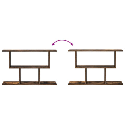 Wandplank Gerookt eiken 80 x 15 x 50,5 cm Bewerkt hout