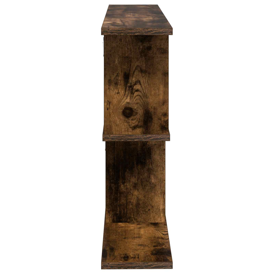 Wandplank Gerookt eiken 80 x 15 x 50,5 cm Bewerkt hout
