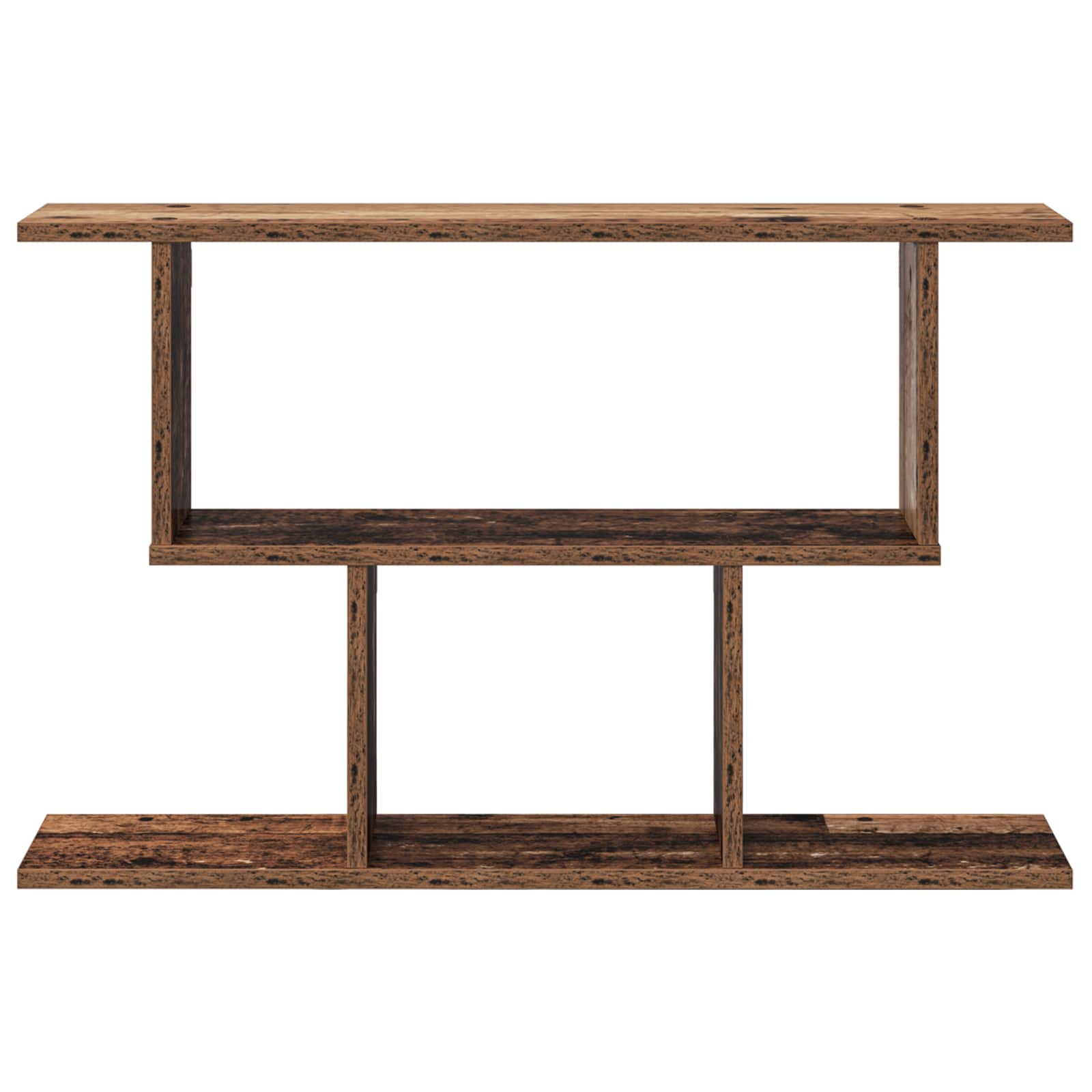 Wandplank Oud hout 80 x 15 x 50,5 cm Bewerkt hout