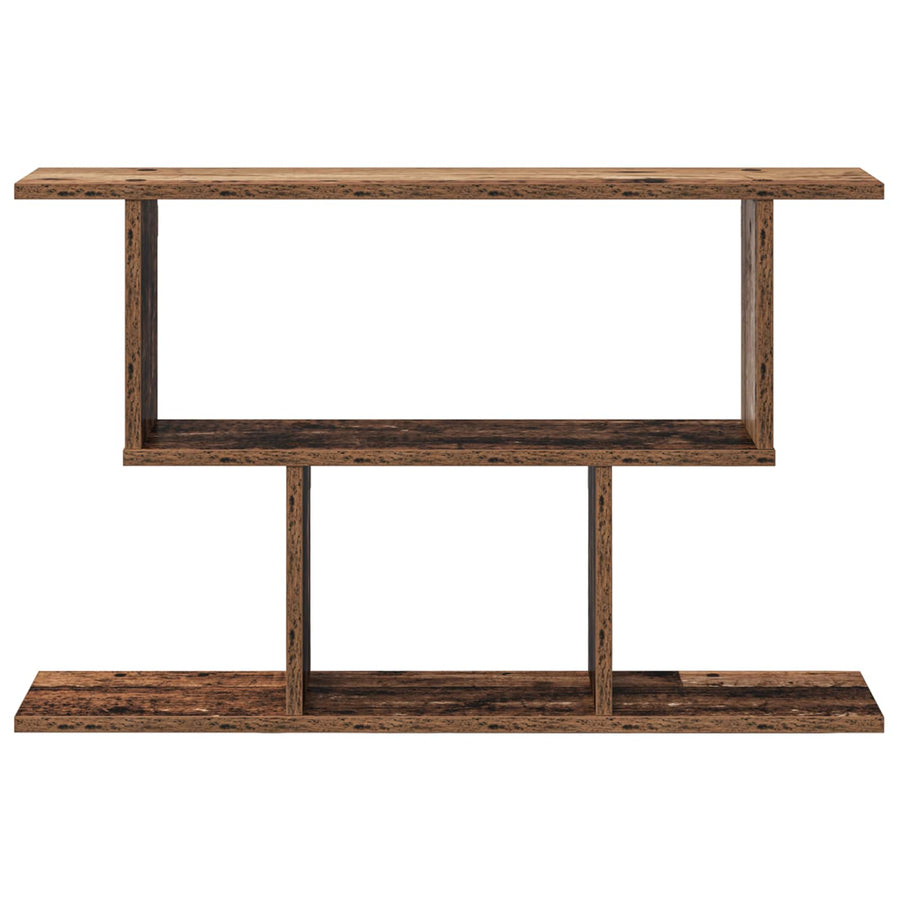 Wandplank Oud hout 80 x 15 x 50,5 cm Bewerkt hout