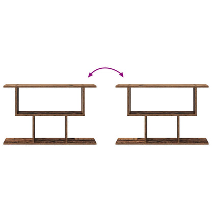 Wandplank Oud hout 80 x 15 x 50,5 cm Bewerkt hout